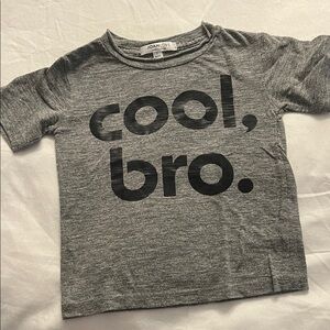 Joah Love Gray 'Cool, Bro' Kids T-Shirt